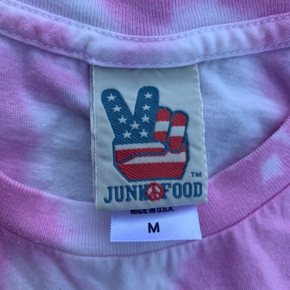 Pink Floyd Junk Food Bleach Dye Muscle Tee - Picture 2 of 2